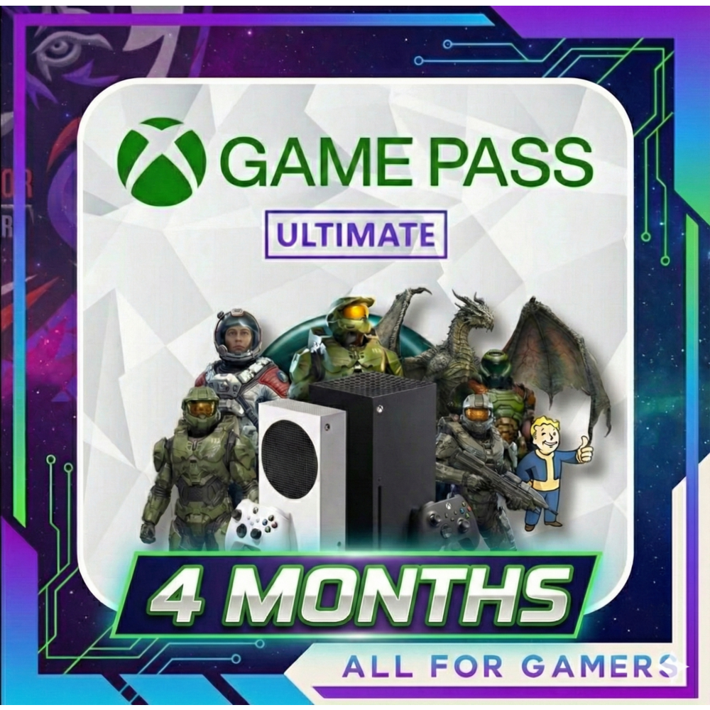Xbox Game Pass Ultimate + EA Play на 4 месяца / аккаунт