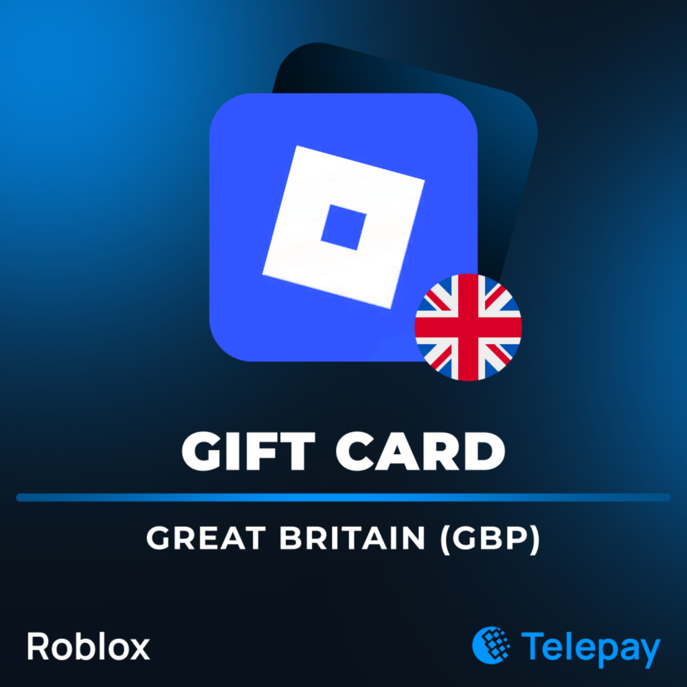 Roblox подарочная карта | Великобритания (Англия) | 10 - 100 GBP