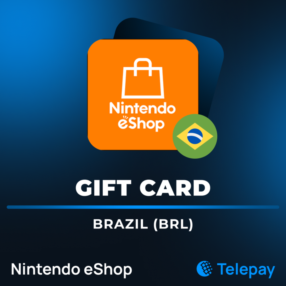 Nintendo eShop подарочная карта | Бразилия | 50 - 500 BRL