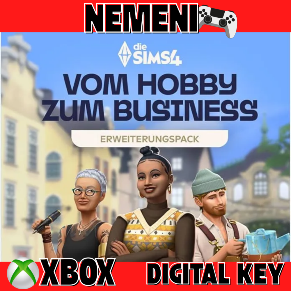 The Sims 4 Businesses & Hobbies Expansion Pack XBOX ONE SERIES DLC КЛЮЧ