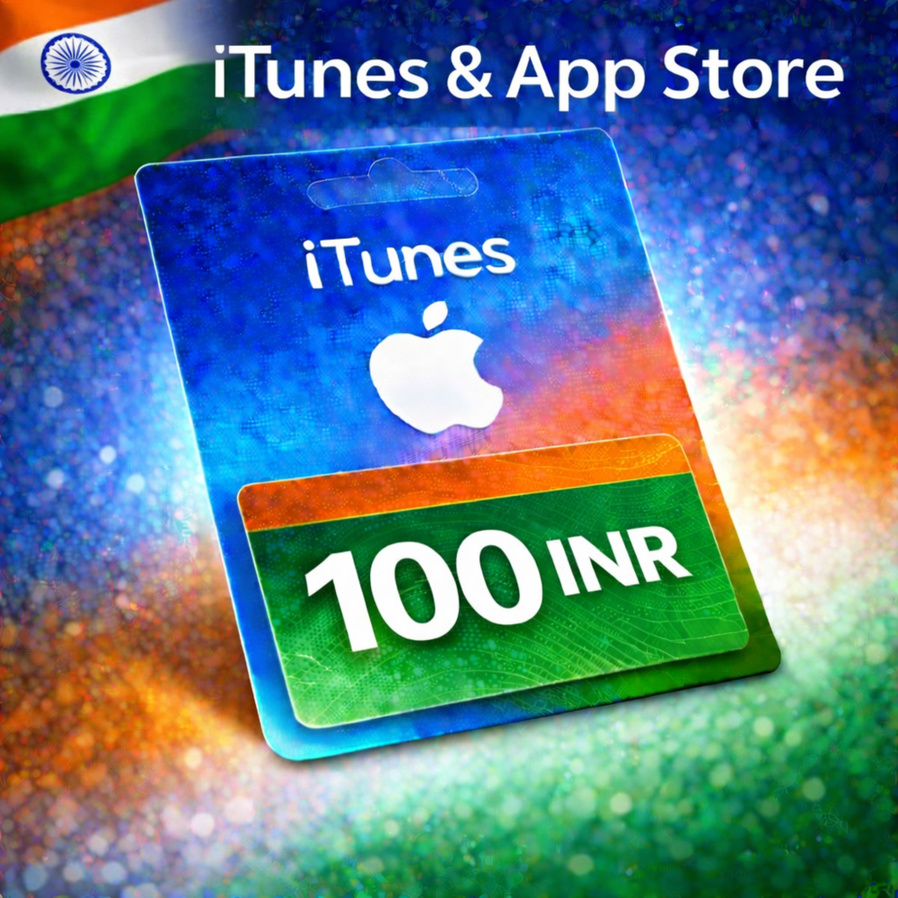 iTunes & App Store Подарочная карта — 100 INR (INDIA)