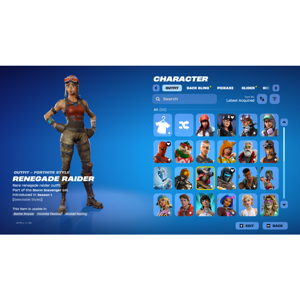 FORTNITE 50+ ОБЛИЦОВ АККАУНТ |RENEADE RAIDER| |PEELY| |TAKE THE L| +ПОЧТА