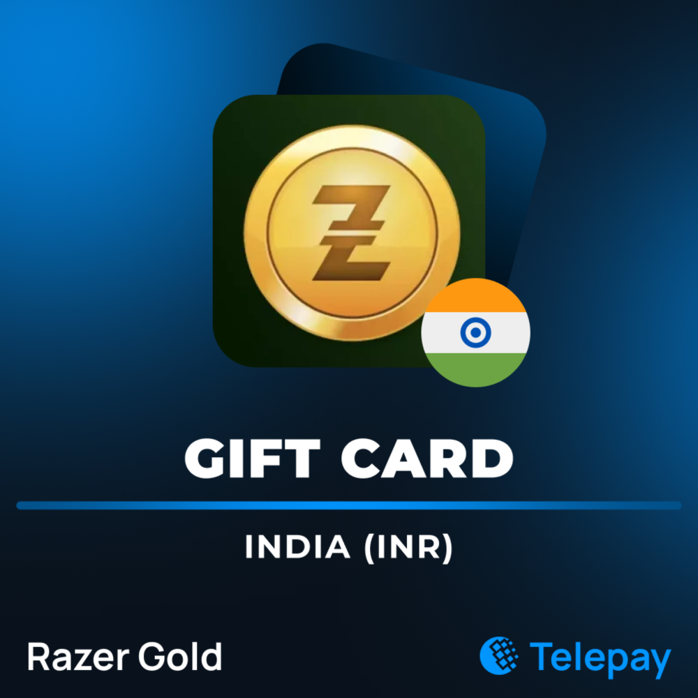 Razer Gold подарочная карта | Индия | 50 - 2000 INR
