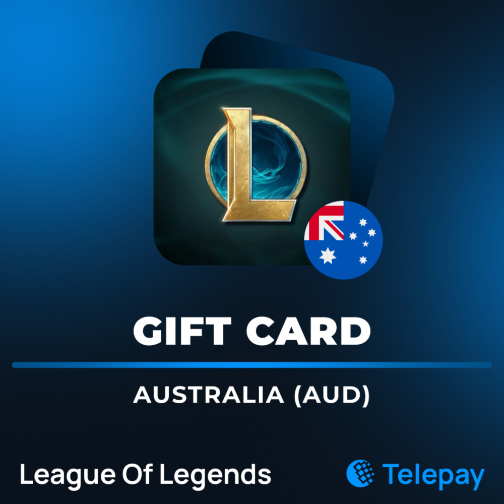 League of Legends подарочная карта | Австралия | 5 - 100 AUD