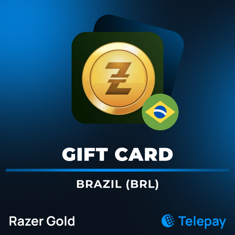 Razer Gold подарочная карта | Бразилия | 5 - 100 BRL