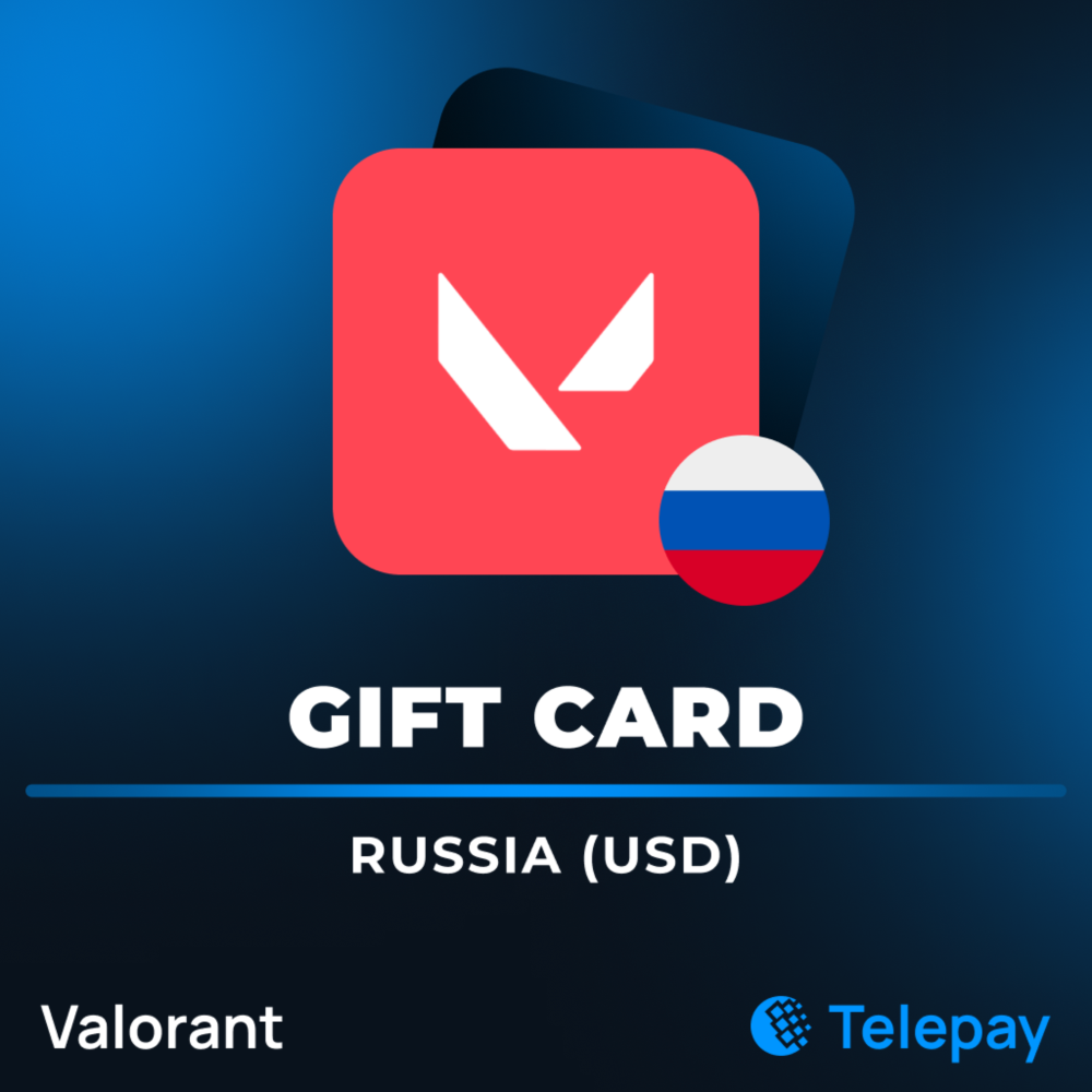 Valorant подарочная карта | Россия | 5 - 80 USD