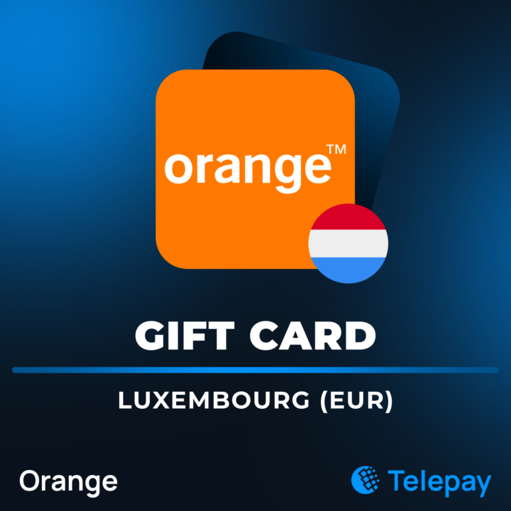 Orange подарочная карта | Люксембург | 10 - 50 EUR