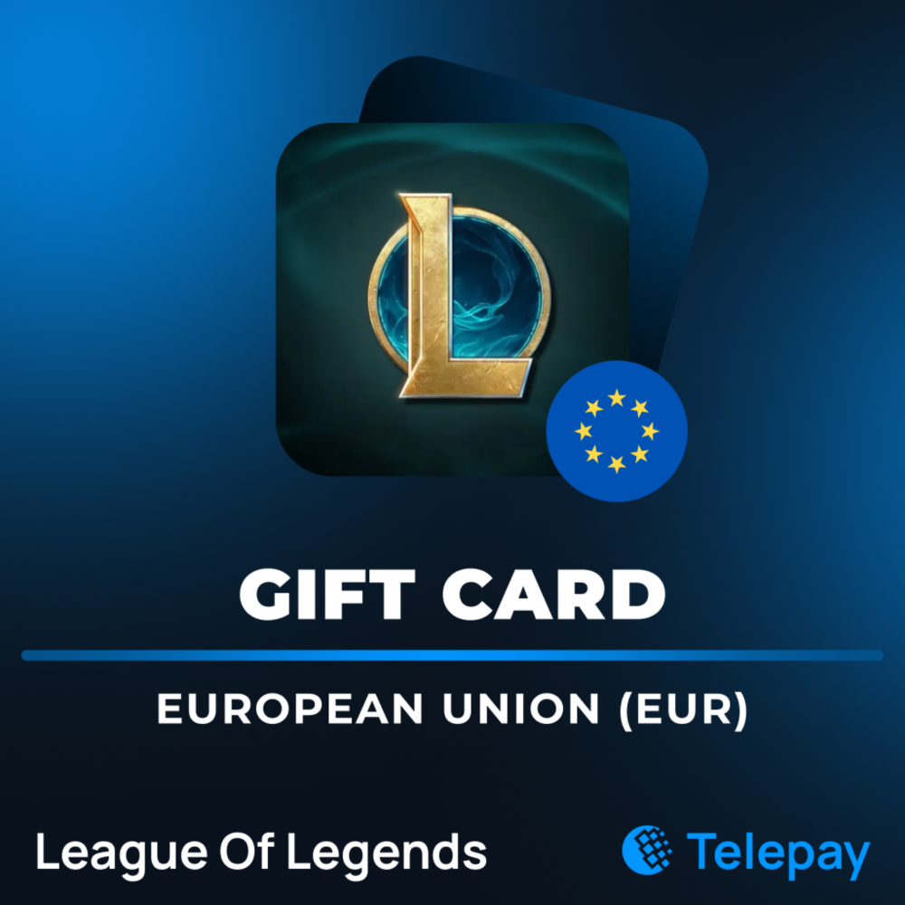 League of Legends подарочная карта | Евросоюз (Европейский союз) | 2.5 - 100 EUR