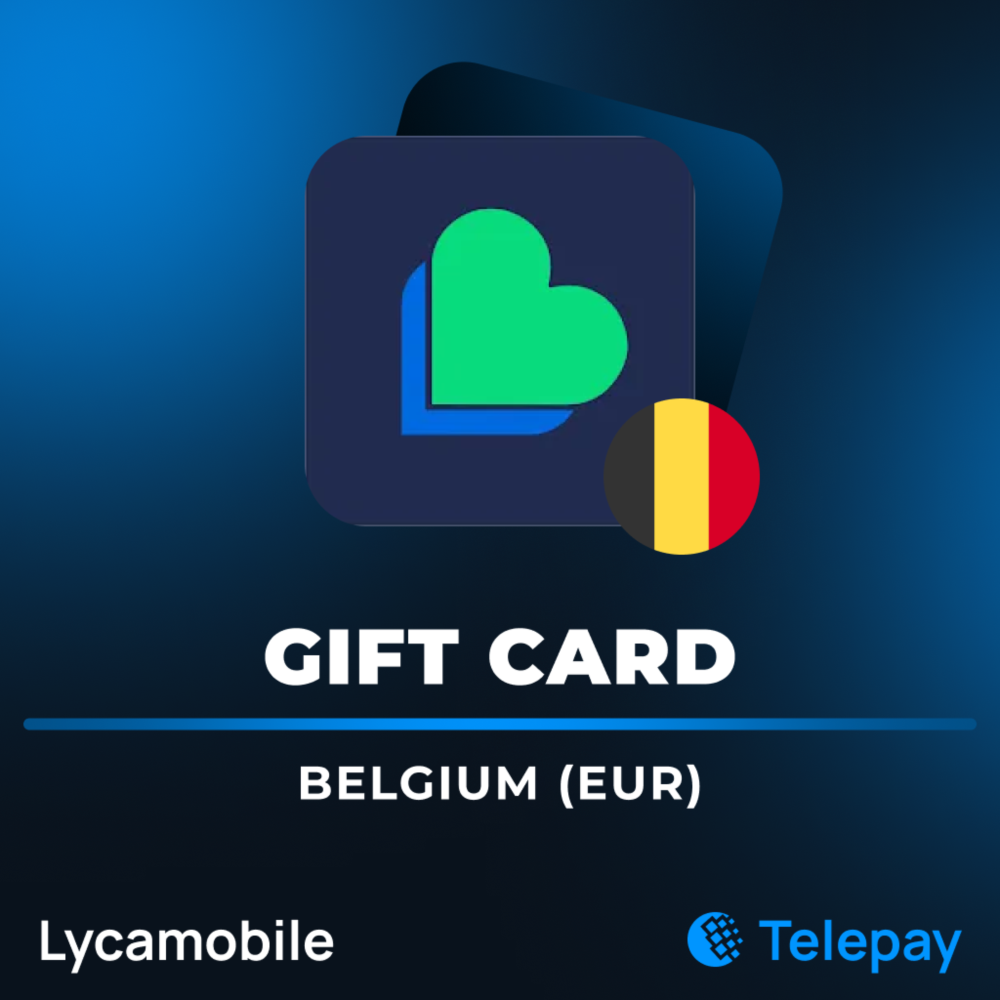 Lyca Mobile подарочная карта | Бельгия | 10 - 30 EUR