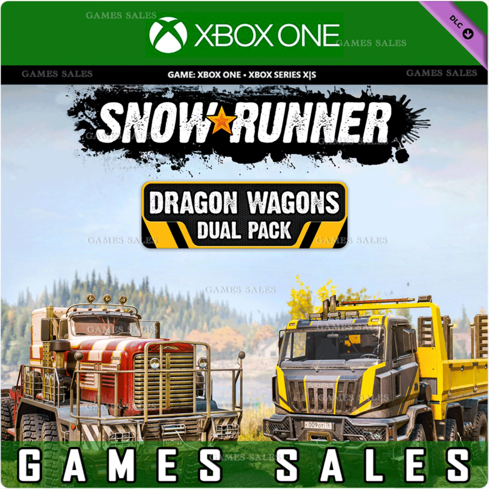 ✅❤️SNOWRUNNER - DRAGON WAGONS DUAL PACK❤️XBOX ONE|XS🔑КЛЮЧ✅