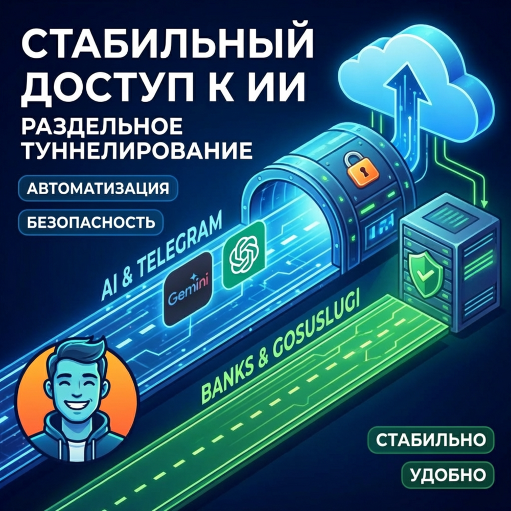 Гайд по настройке доступа к иностранным нейросетям за 15 минут, с готовыми ключами