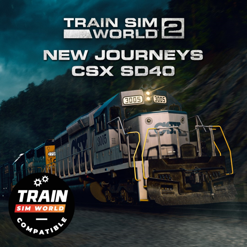 Train Sim World® 4 Compatible: New Journeys - CSX SD40 | XBOX+PC | На любой аккаунт