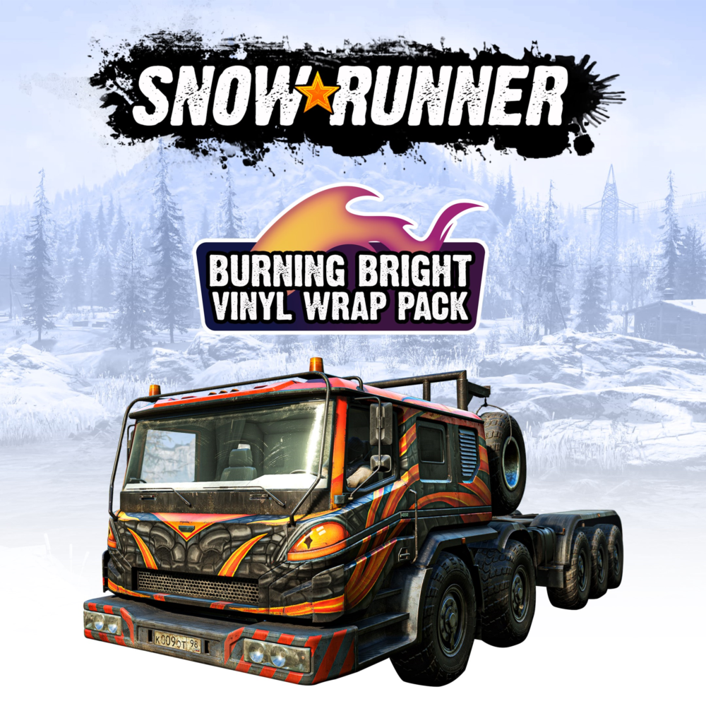 SnowRunner - Burning Bright Vinyl Wrap Pack | XBOX | На любой аккаунт