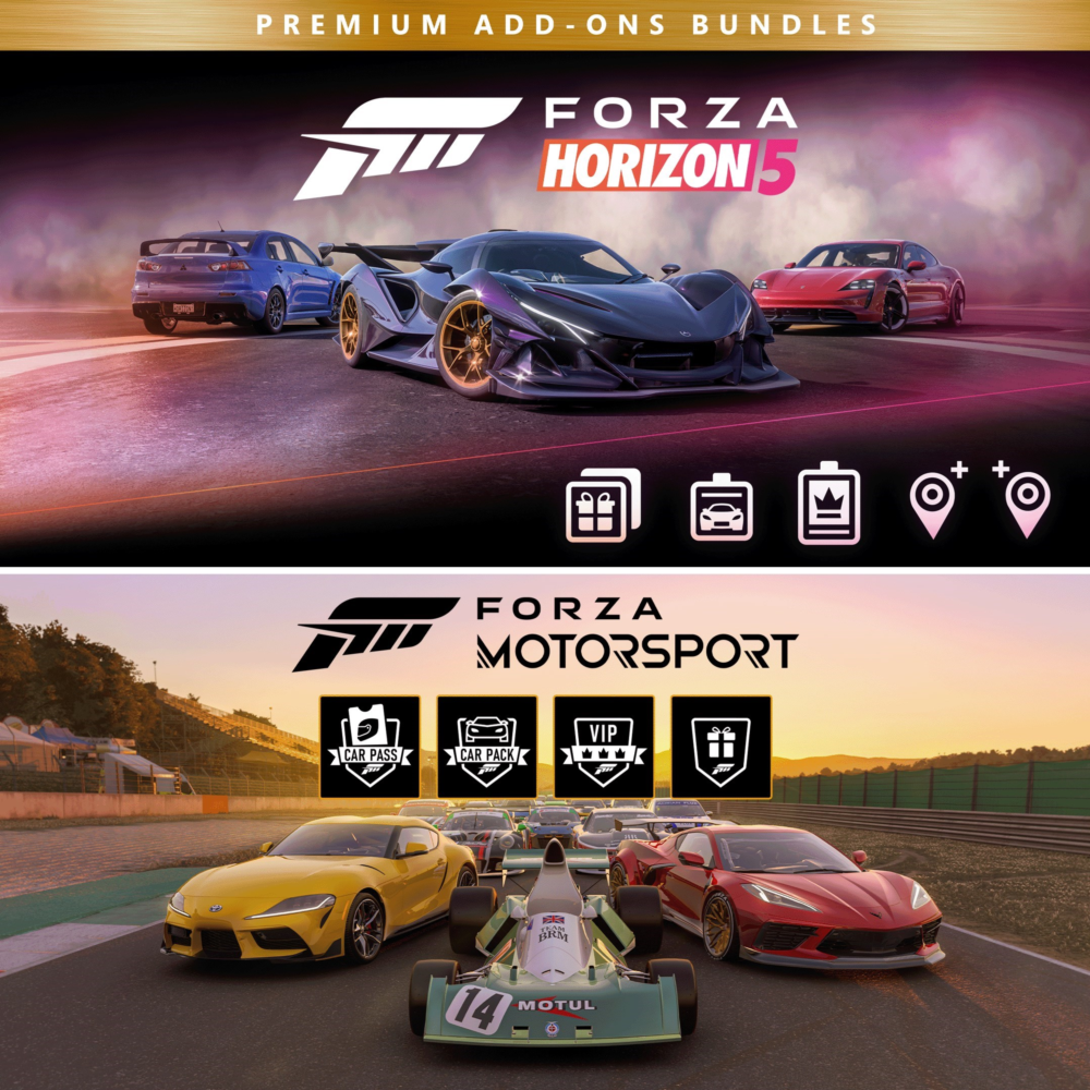 Forza Motorsport and Forza Horizon 5 Premium Add-Ons Bundle | XBOX+PC | На любой акка