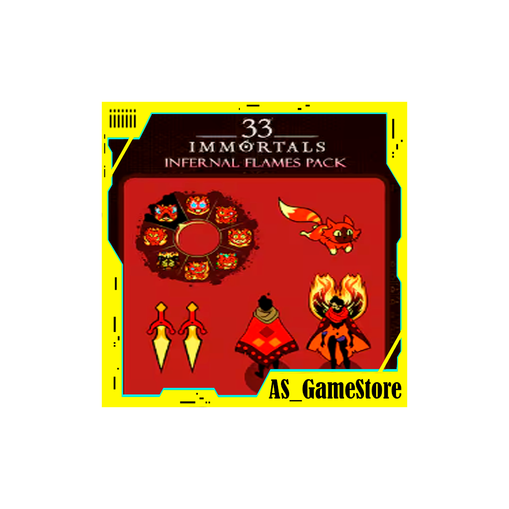⚫️33 Immortals - Infernal Flames Pack / Набор Адское пламя | ПК Epic Games EGS