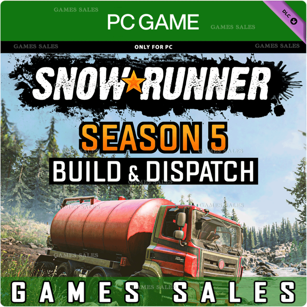 ✅❤️SNOWRUNNER - SEASON 5: BUILD & DISPATCH (WINDOWS 10)❤️PC WIN🔑КЛЮЧ✅