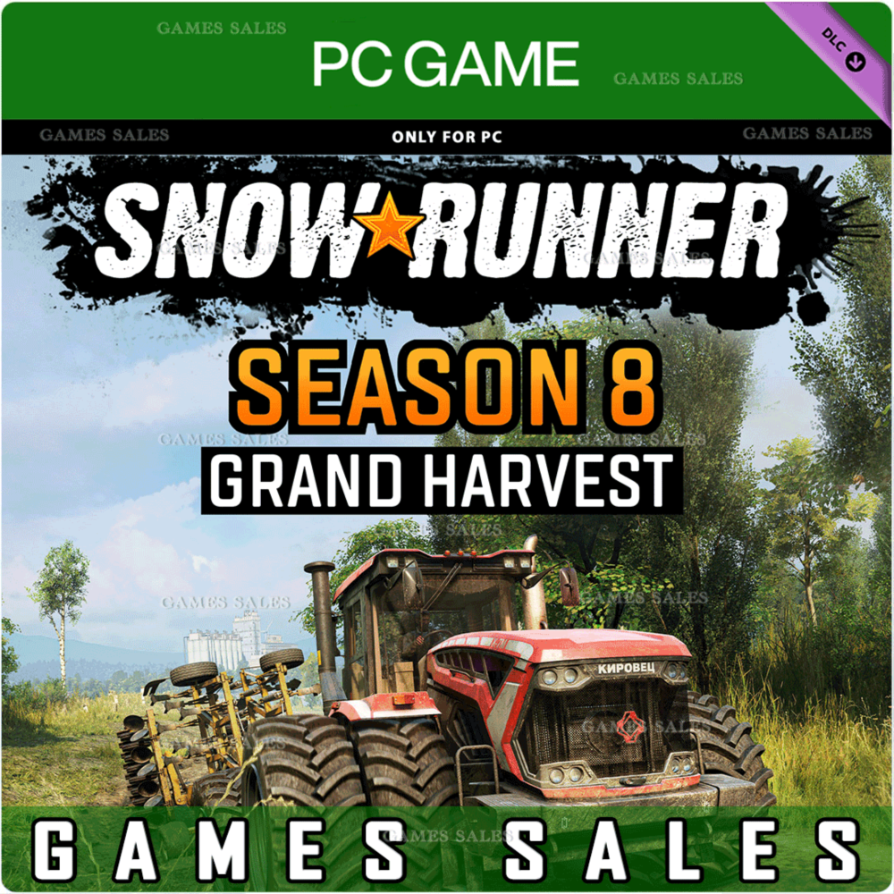 ✅❤️SNOWRUNNER - SEASON 8: GRAND HARVEST (WINDOWS)❤️PC WIN🔑КЛЮЧ✅