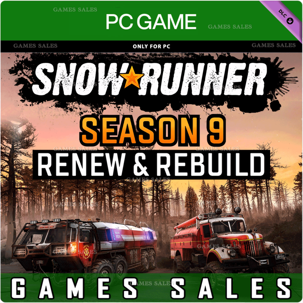 ✅❤️SNOWRUNNER - SEASON 9: RENEW AND REBUILD (WINDOWS)❤️PC WIN🔑КЛЮЧ✅