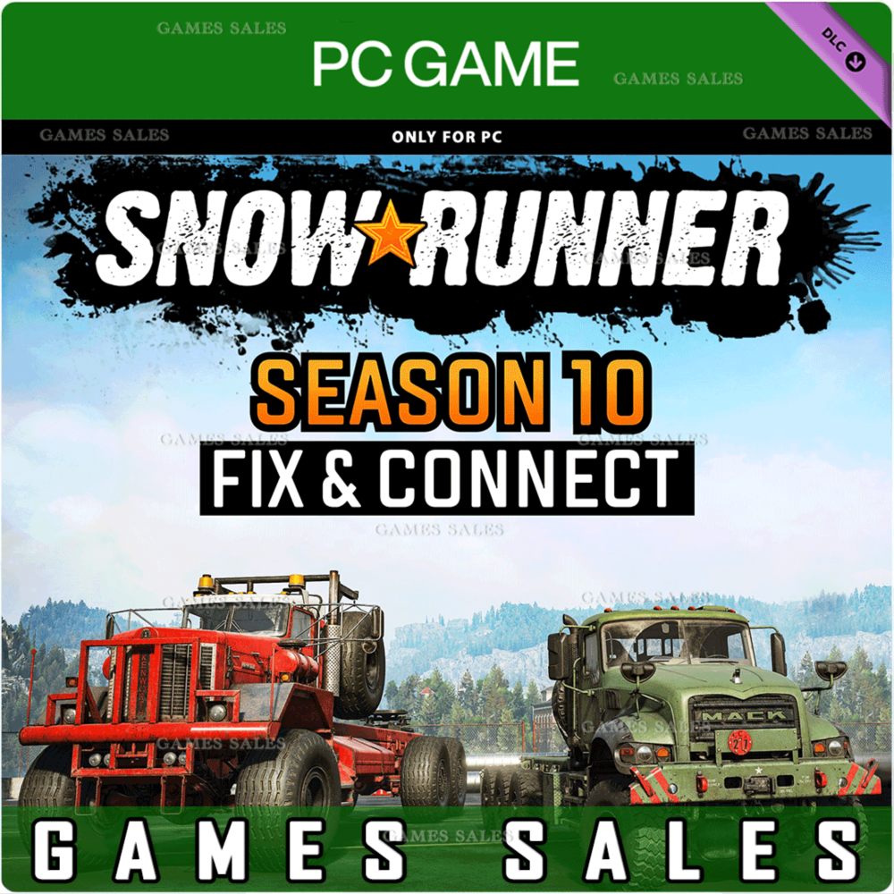 ✅❤️SNOWRUNNER - SEASON 10: FIX AND CONNECT (WINDOWS)❤️PC WIN🔑КЛЮЧ✅