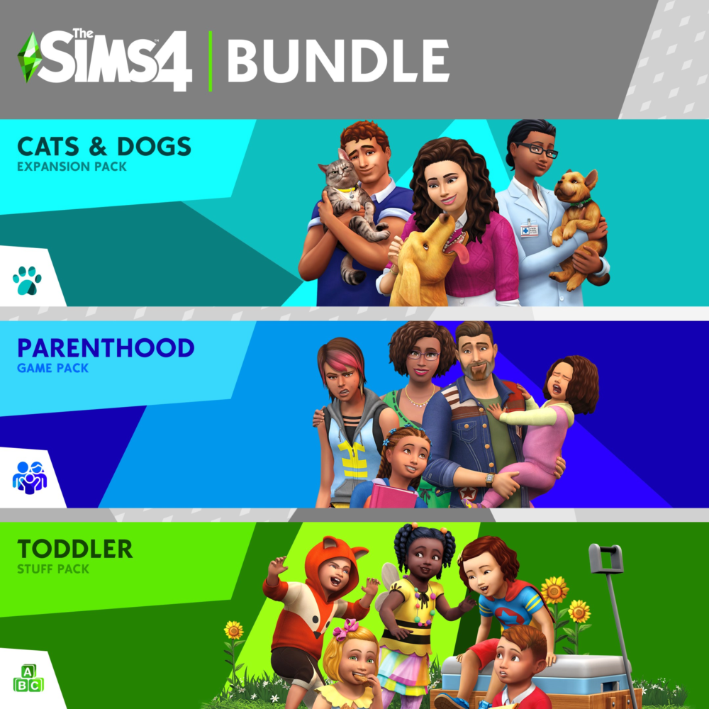 The Sims™ 4 Bundle - Cats & Dogs, Parenthood, Toddler Stuff | XBOX | На любой аккаунт