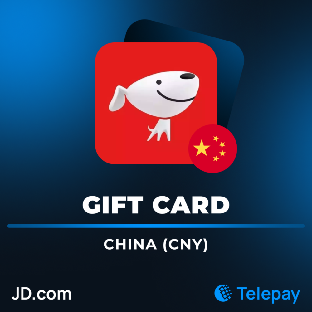 JD.com подарочная карта | Китай | 10 - 5000 CNY