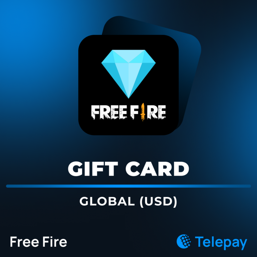 Free Fire подарочная карта | Global | 1 - 20 USD