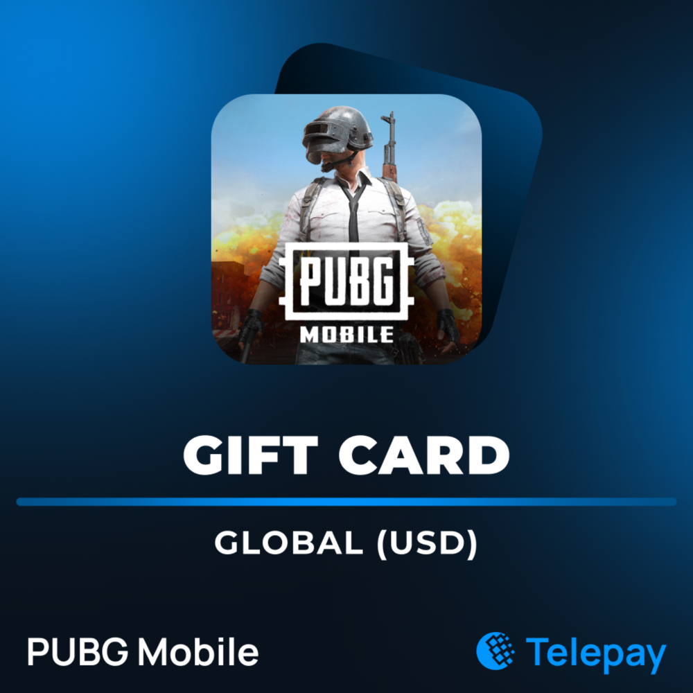 PUBG Mobile UC подарочная карта | Global | 1 - 500 USD