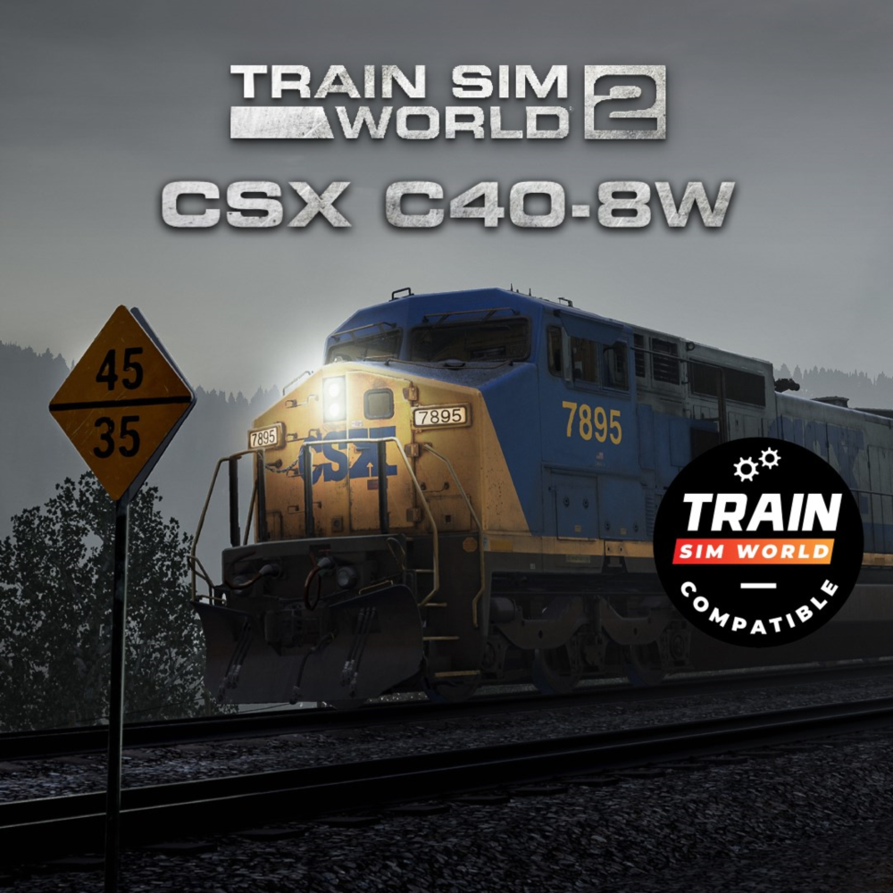 Train Sim World® 4 Compatible: CSX C40-8W | XBOX+PC | На любой аккаунт
