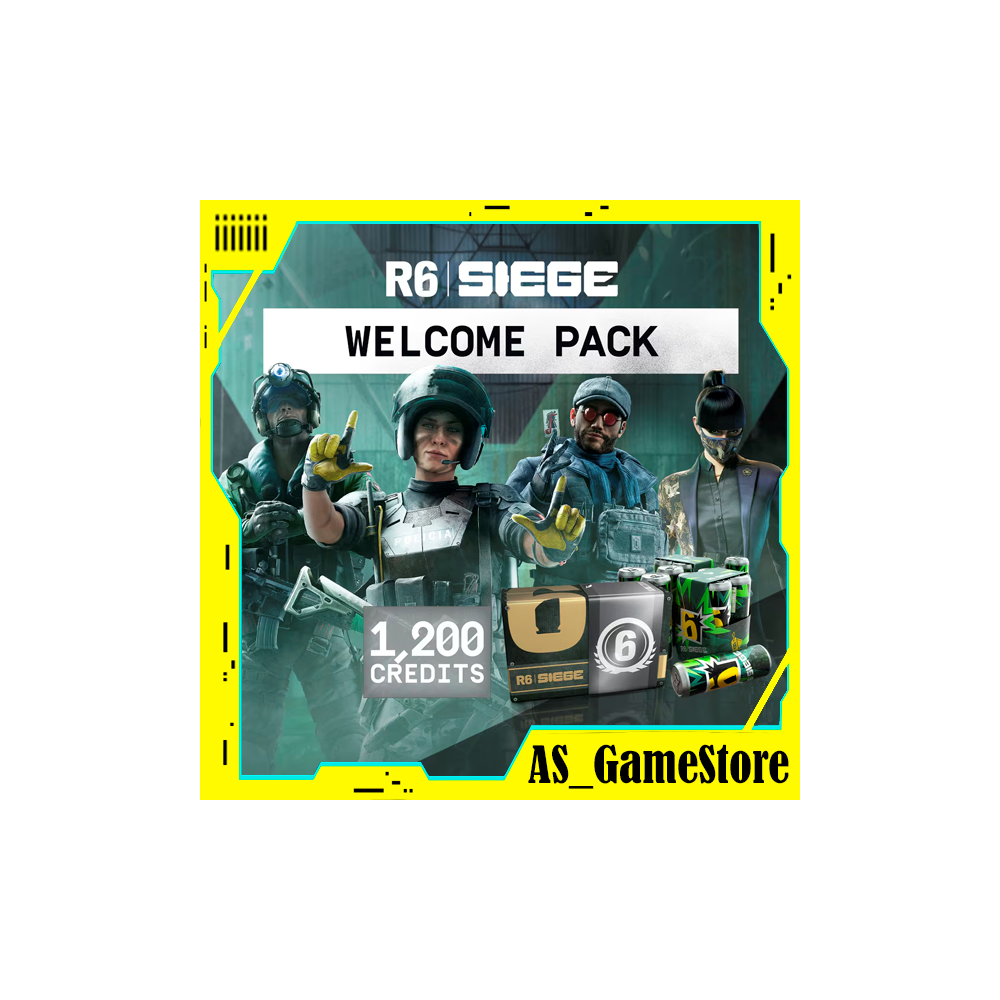 ⚫️Tom Clancys Rainbow Six Siege X - 1,200 Welcome Pack | ПК Epic Games EGS