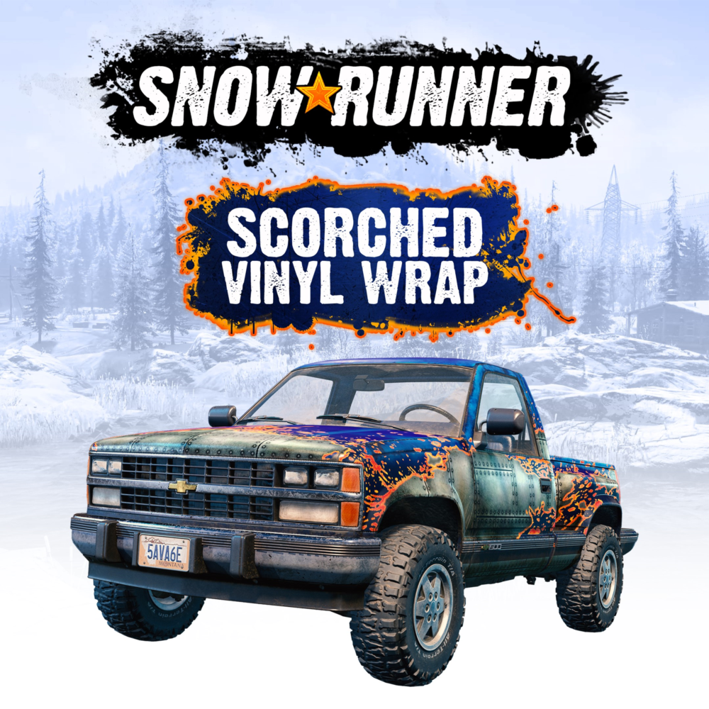 SnowRunner – Scorched Vinyl Wrap | XBOX | На любой аккаунт
