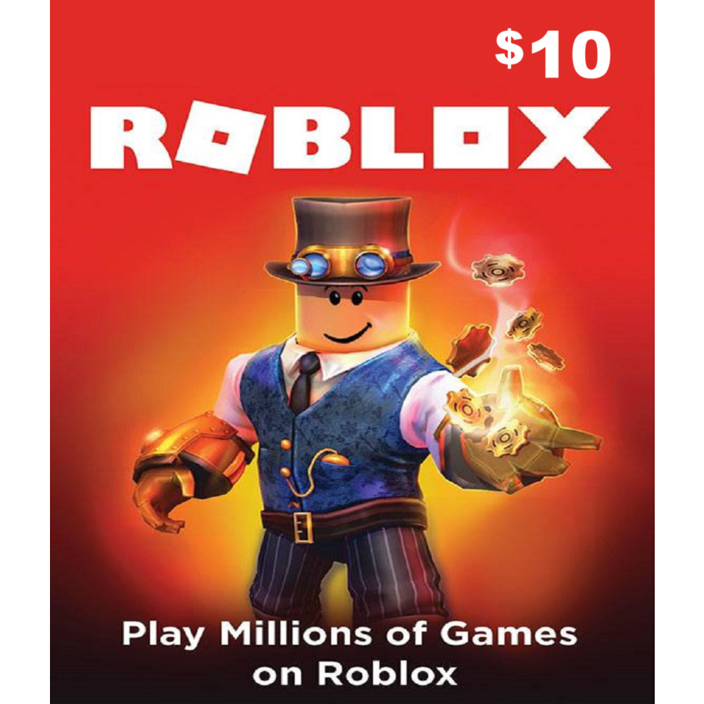 Подарочная карта Roblox Global $10.00 USD