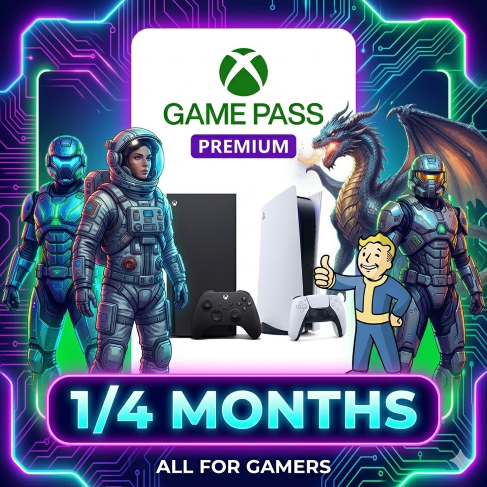 Xbox Game Pass Premium – 1/4 месяца – Глобальный аккаунт – Мгновенный доступ