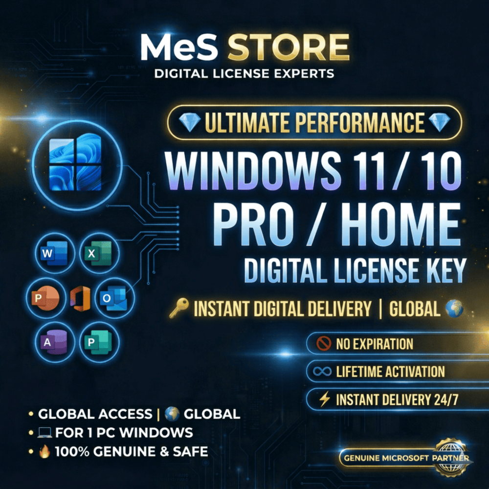 Windows 11 / 10 PRO | HOME 🔑 Official Key [Instant]