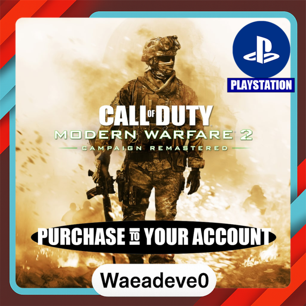 Call of Duty®: Modern Warfare® 2 Campaign Remastered – PlayStation (PSN) – Purchase i