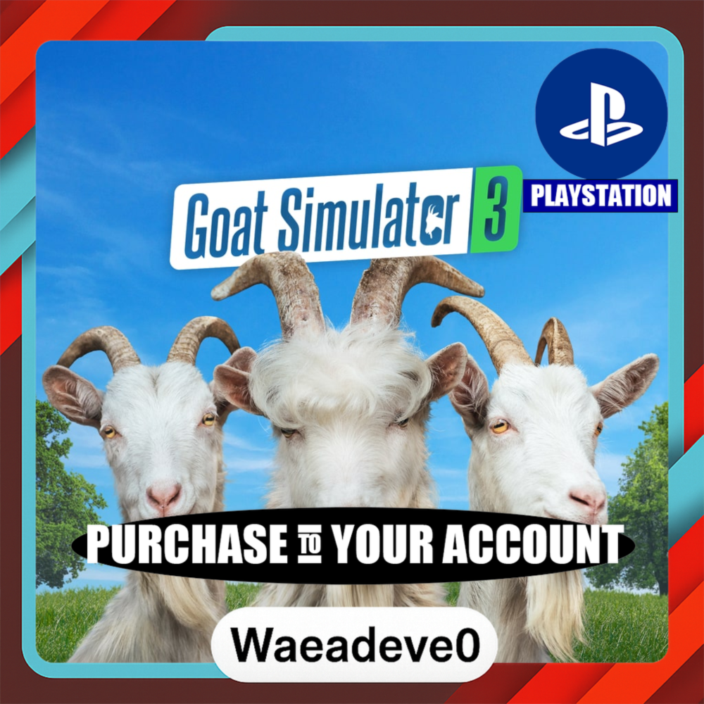Goat Simulator 3 – PlayStation (PSN) – Purchase in Your Account