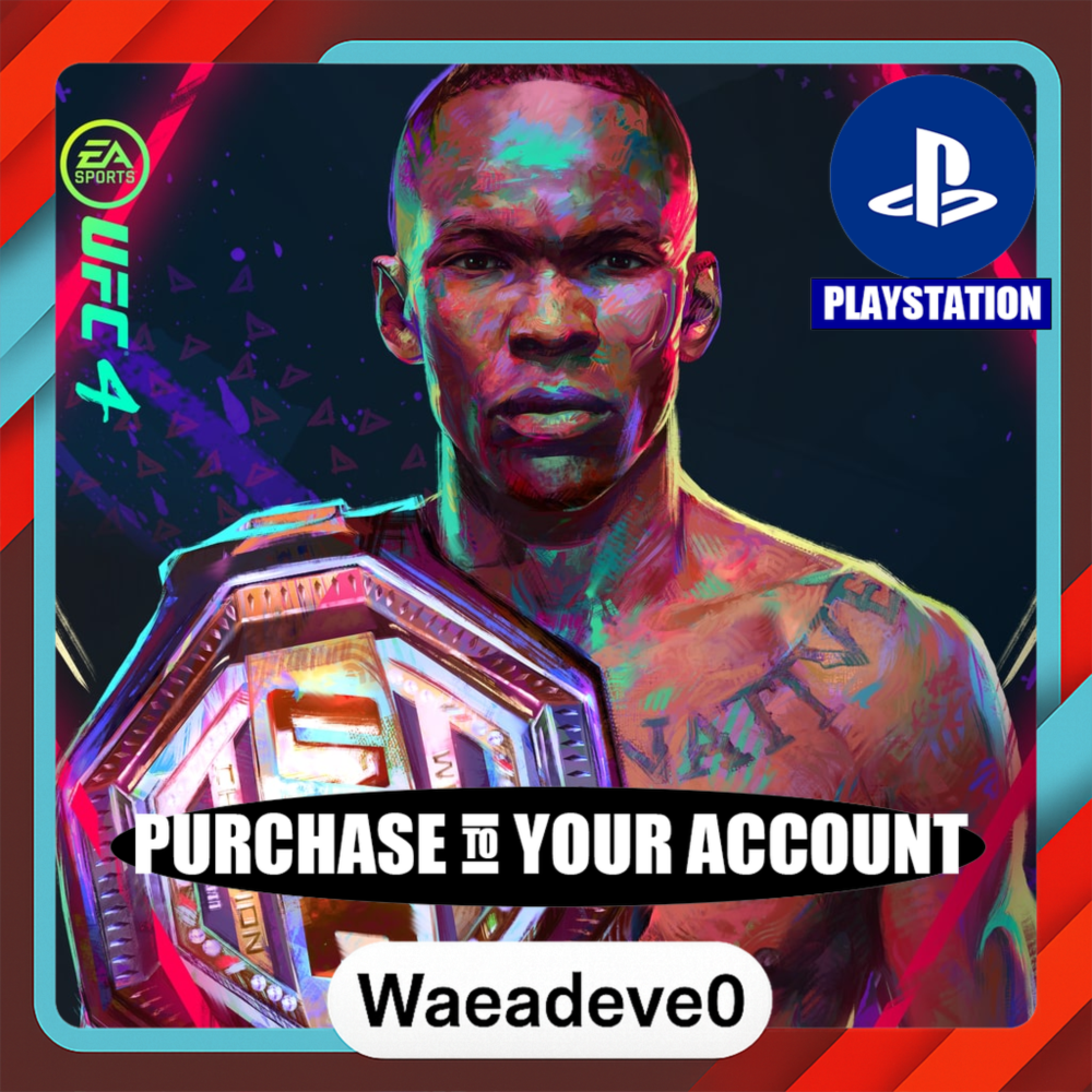 UFC® 4 – PlayStation (PSN) – Purchase in Your Account