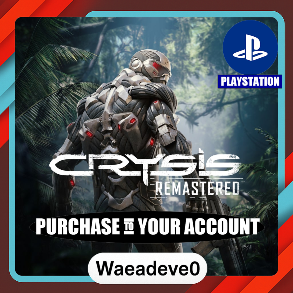 Crysis Remastered – PlayStation (PSN) – Purchase in Your Account