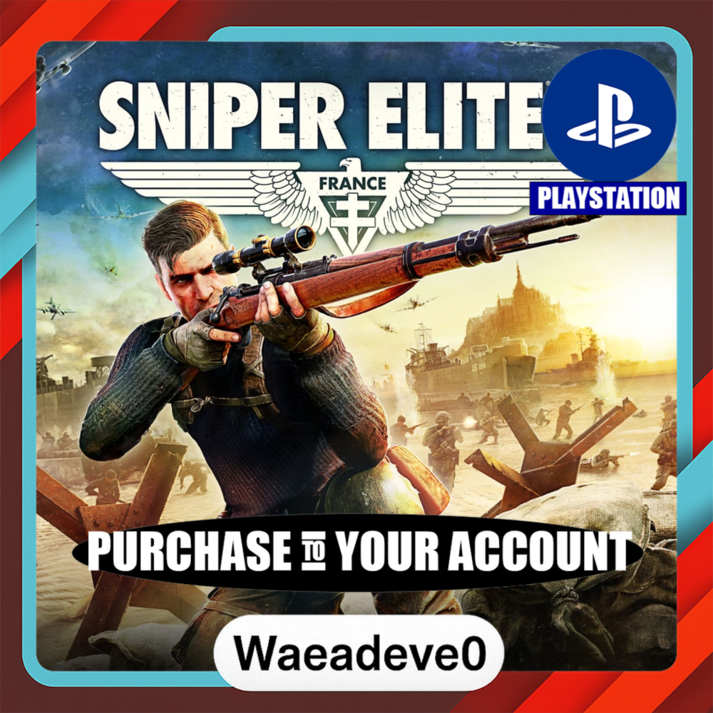 Sniper Elite 5 PS4™ & PS5™ – PlayStation (PSN) – Purchase in Your Account