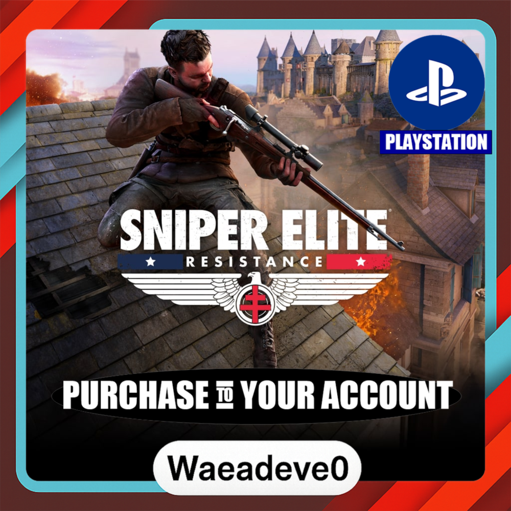 Sniper Elite: Resistance PS4™ & PS5™ – PlayStation (PSN) – Purchase in Your Account