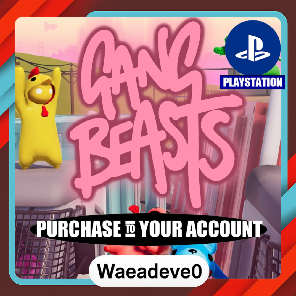 Gang Beasts – PlayStation (PSN) – Purchase in Your Account