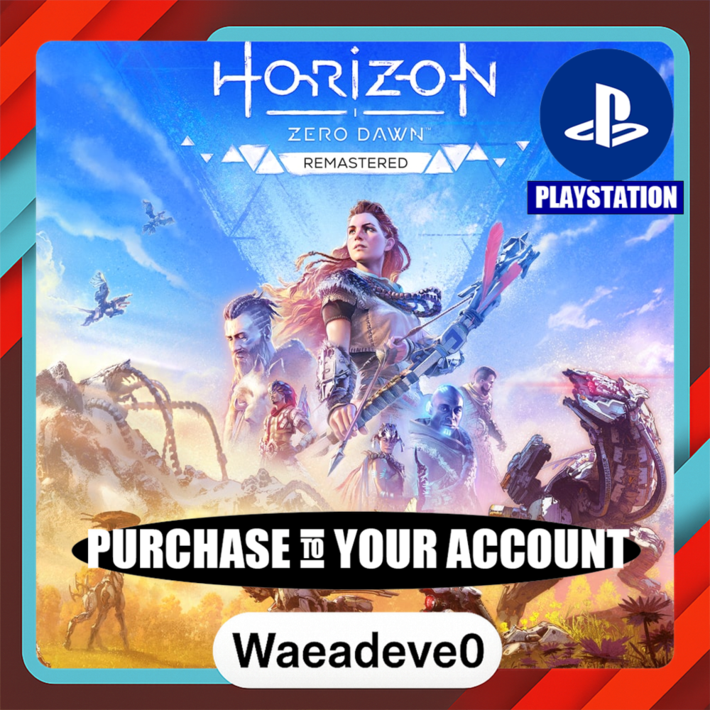 Horizon Zero Dawn™ Remastered – PlayStation (PSN) – Purchase in Your Account