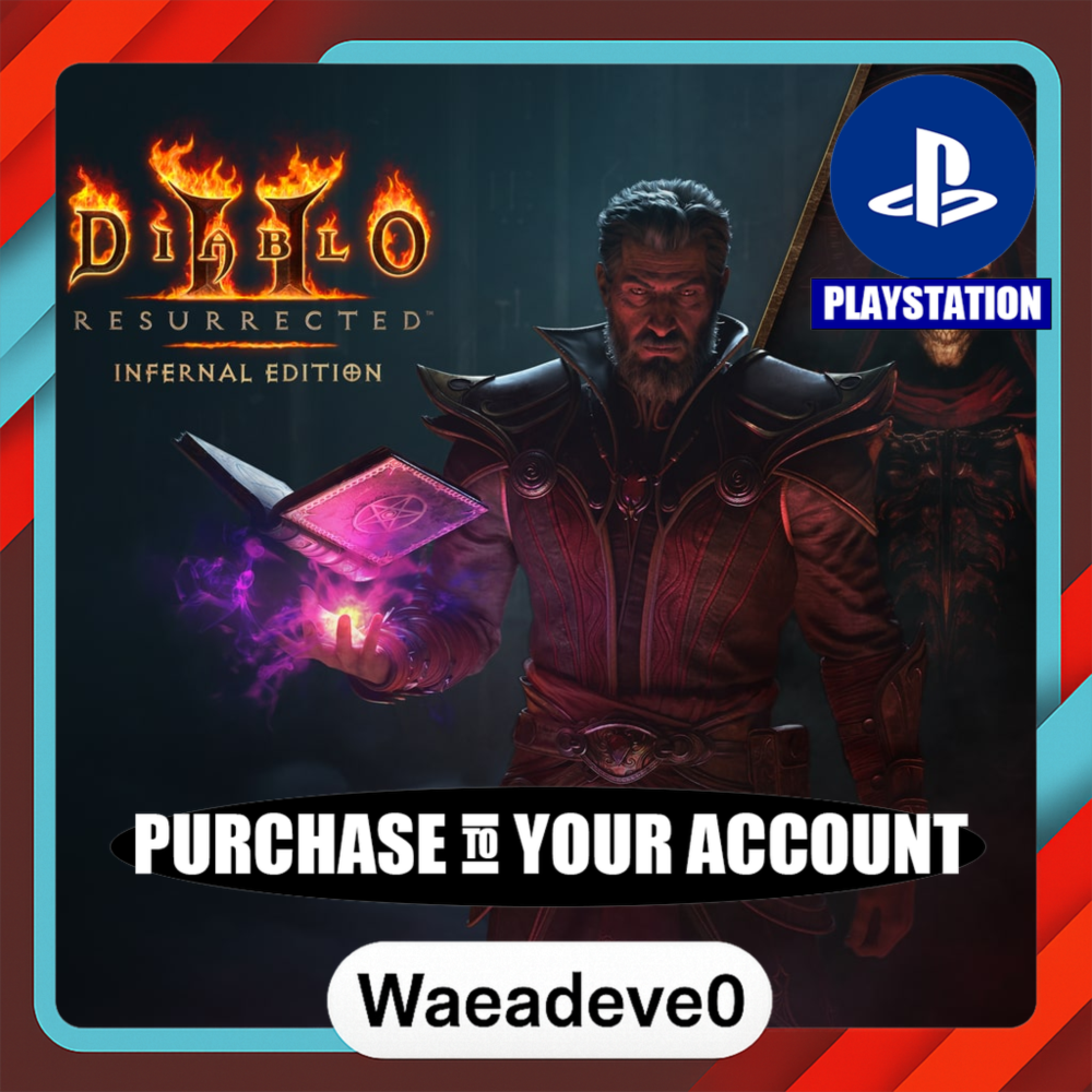 Diablo II: Resurrected – Infernal Edition – PlayStation (PSN) – Purchase in Your Acco