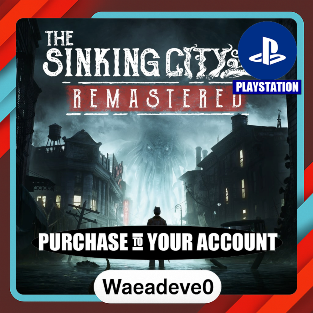 The Sinking City Remastered – PlayStation (PSN) – Purchase in Your Account