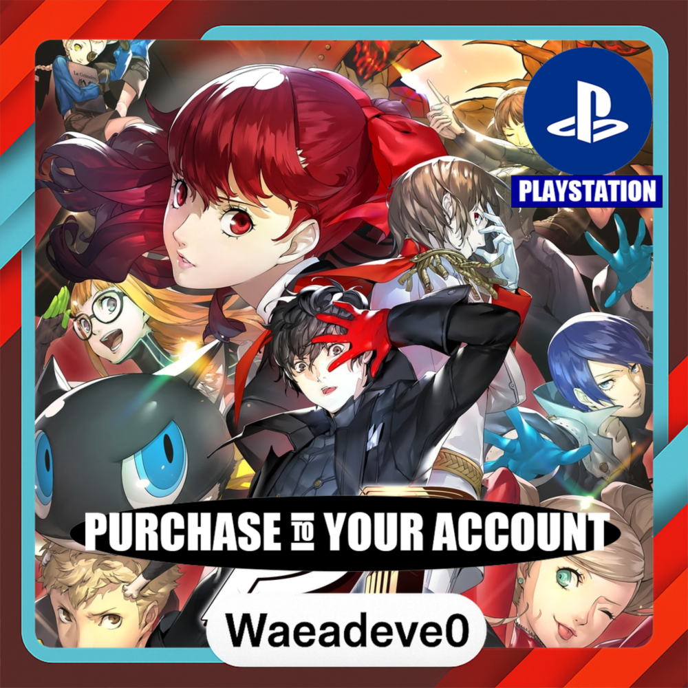 Persona 5 Royal – PlayStation (PSN) – Purchase in Your Account