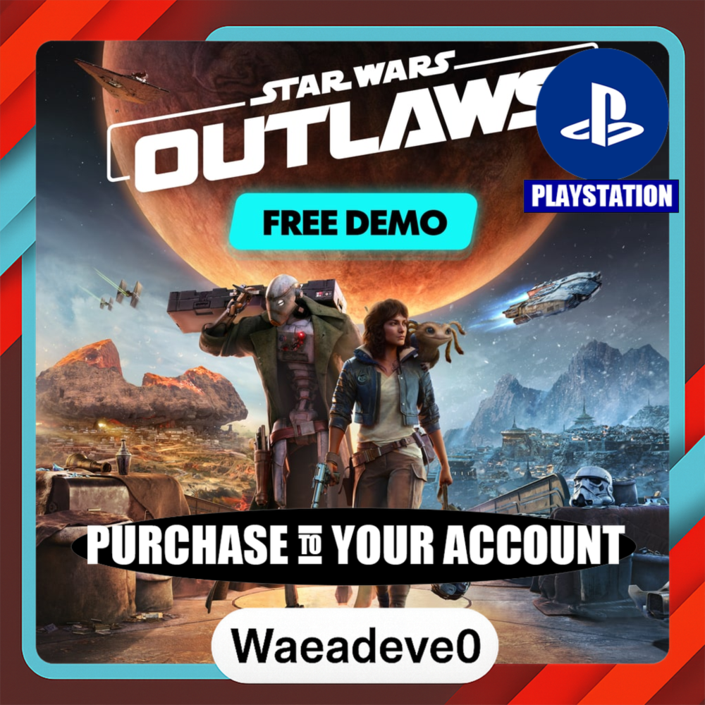 Star Wars Outlaws – PlayStation (PSN) – Purchase in Your Account