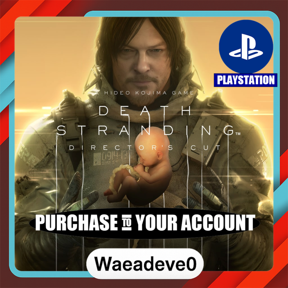 DEATH STRANDING DIRECTOR’S CUT Digital Deluxe Edition – PlayStation (PSN) – Purchase