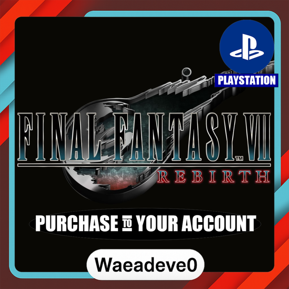 FINAL FANTASY VII REBIRTH – PlayStation (PSN) – Purchase in Your Account