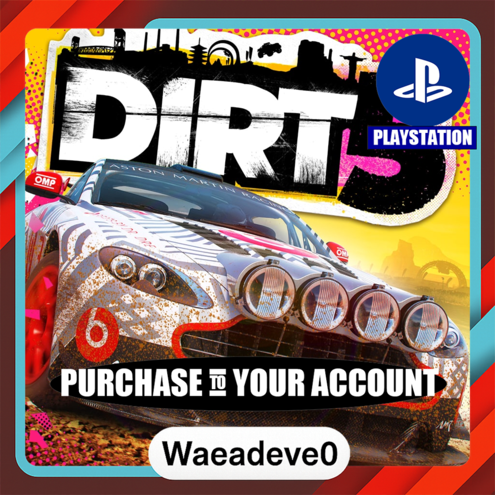 DIRT 5 PS4 & PS5 – PlayStation (PSN) – Purchase in Your Account