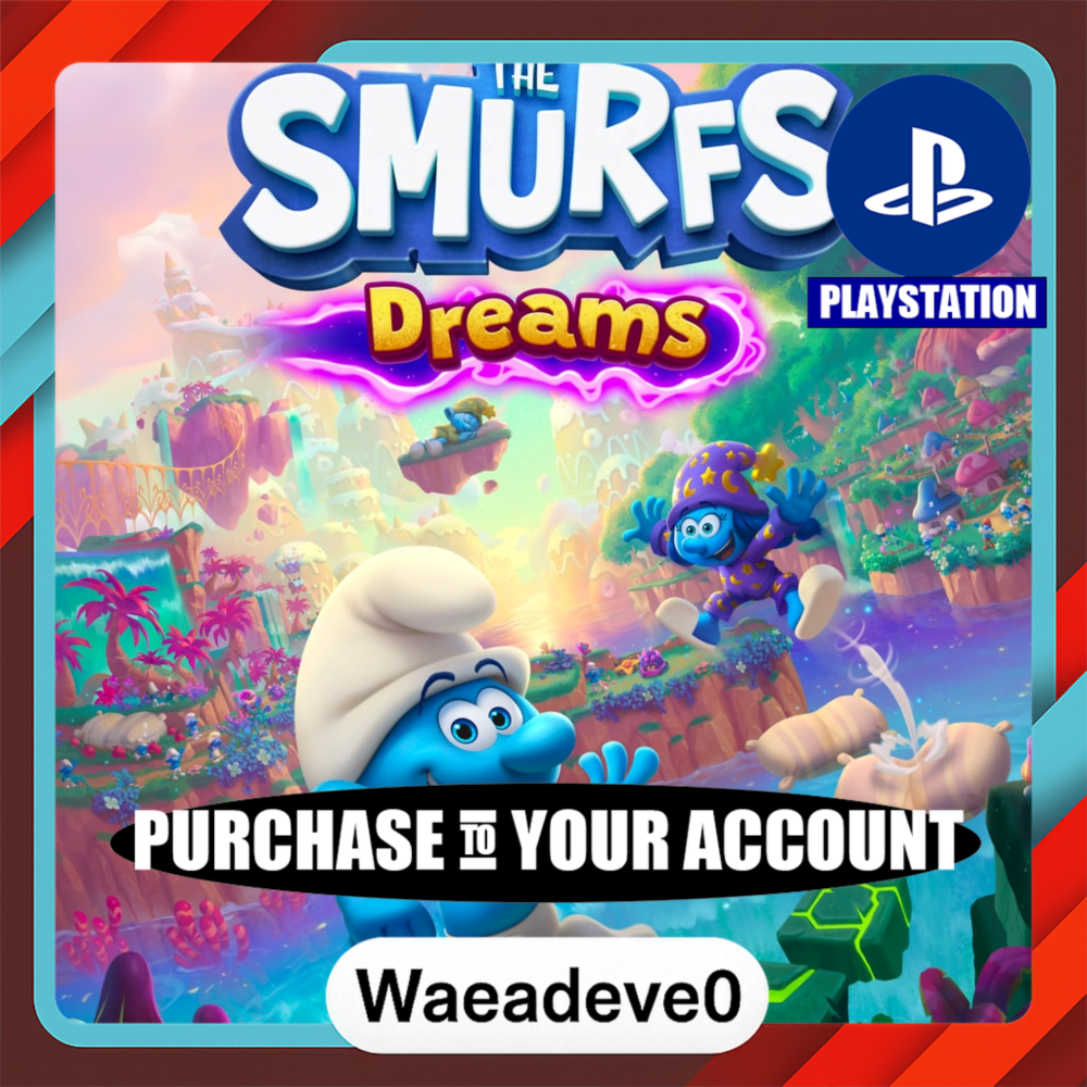 The Smurfs - Dreams PS4 & PS5 – PlayStation (PSN) – Purchase in Your Account