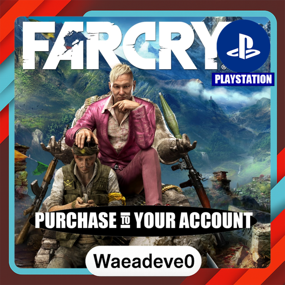 Far Cry 4 – PlayStation (PSN) – Purchase in Your Account
